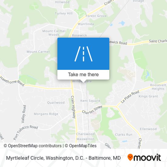 Mapa de Myrtleleaf Circle