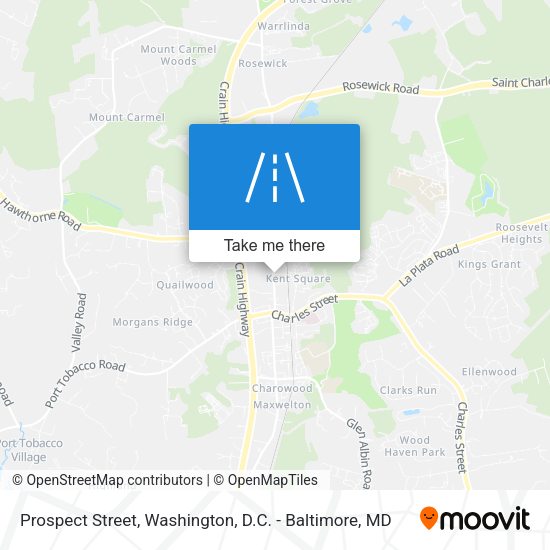 Prospect Street map