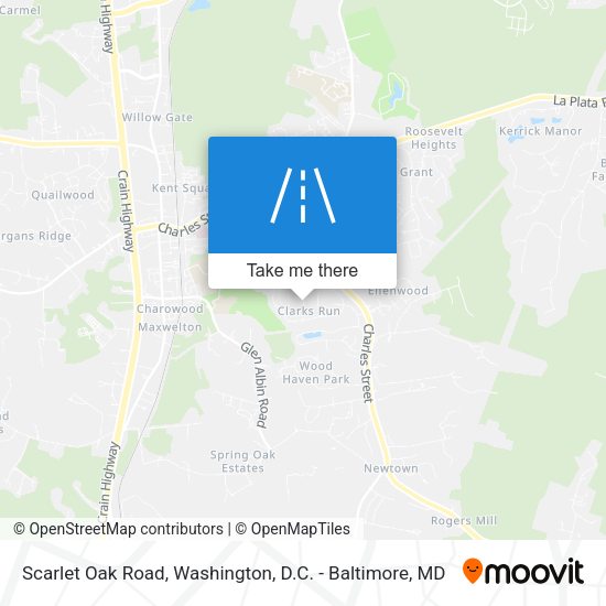 Mapa de Scarlet Oak Road