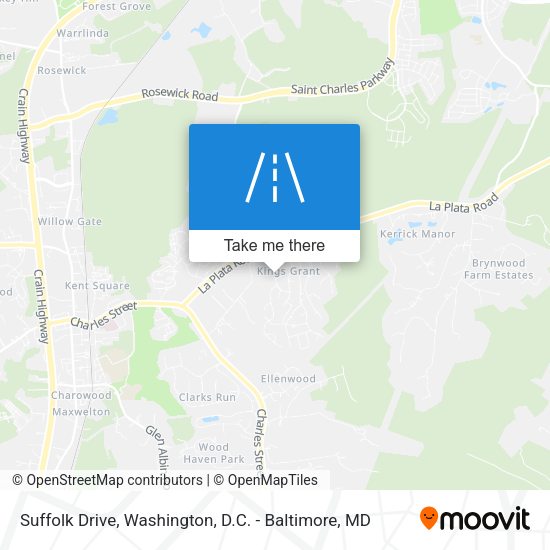 Suffolk Drive map