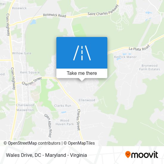 Mapa de Wales Drive