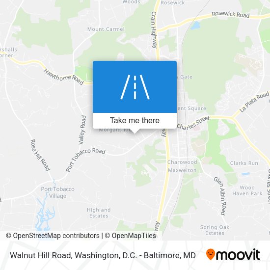 Mapa de Walnut Hill Road