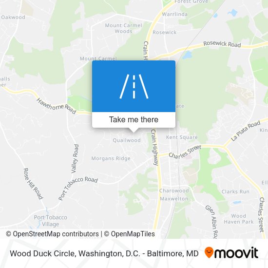 Wood Duck Circle map