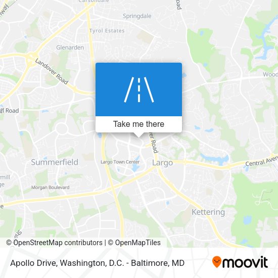 Mapa de Apollo Drive