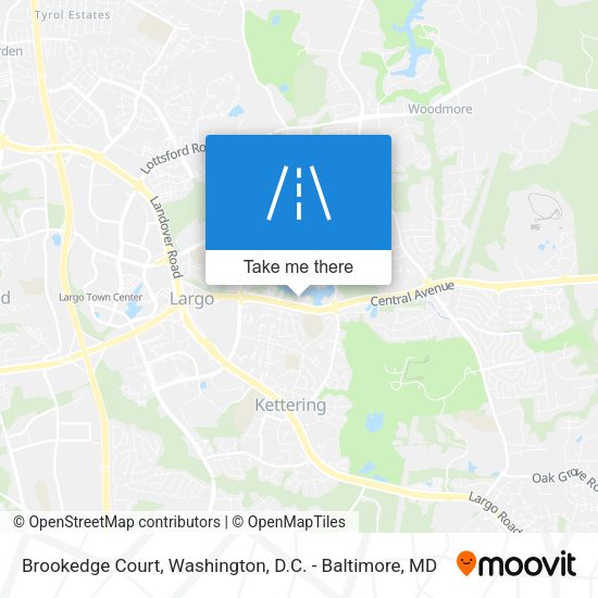 Mapa de Brookedge Court