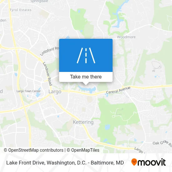 Lake Front Drive map