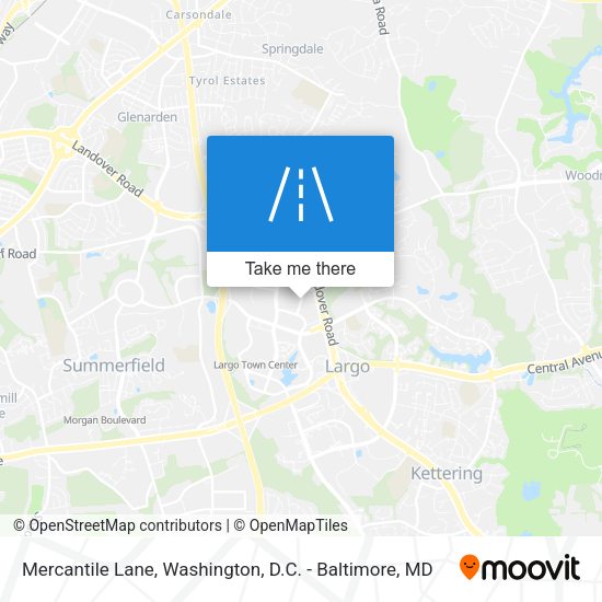 Mercantile Lane map