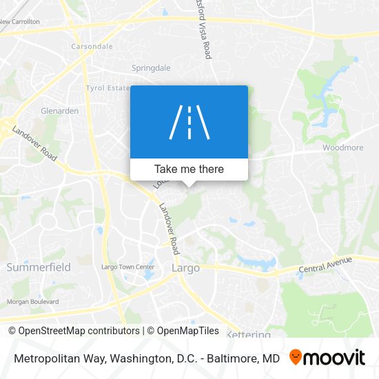 Mapa de Metropolitan Way