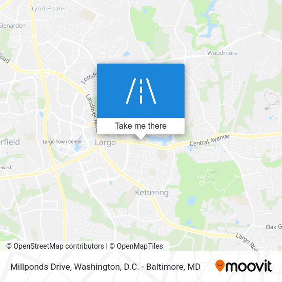 Mapa de Millponds Drive