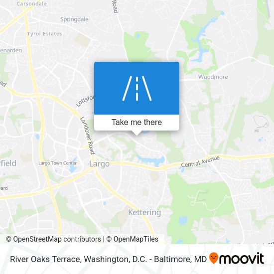 River Oaks Terrace map