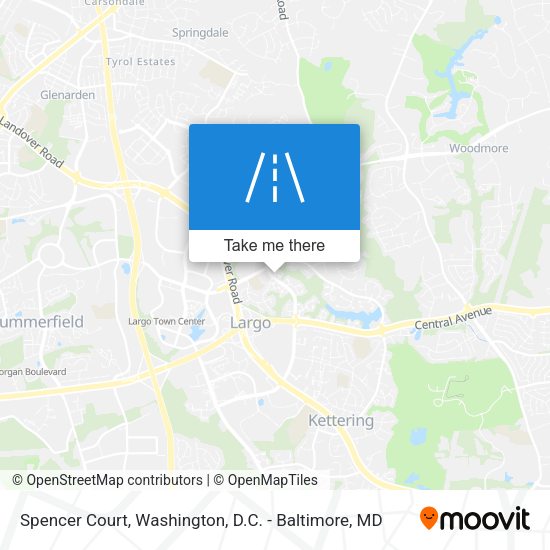 Spencer Court map