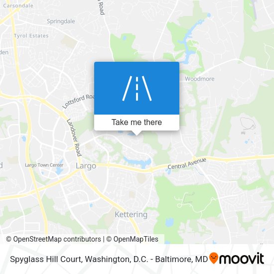 Spyglass Hill Court map