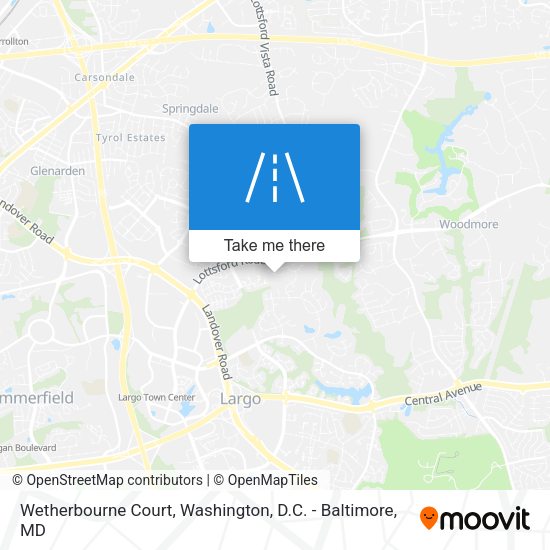 Wetherbourne Court map