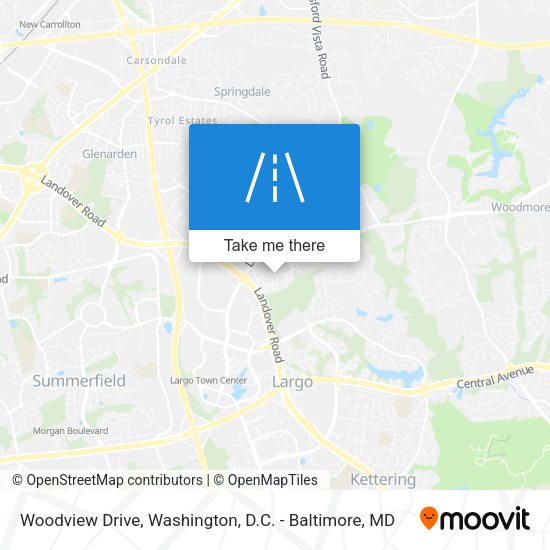 Woodview Drive map