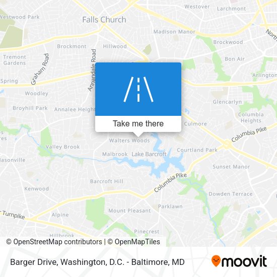 Mapa de Barger Drive