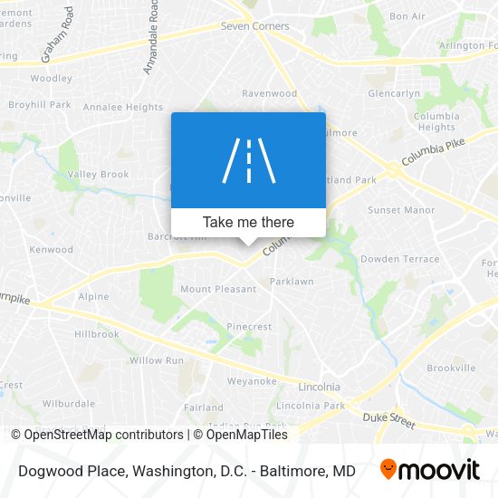 Mapa de Dogwood Place