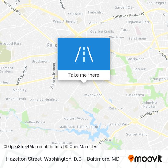 Mapa de Hazelton Street