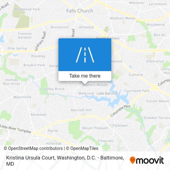 Kristina Ursula Court map