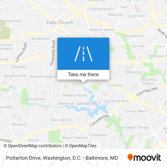 Potterton Drive map