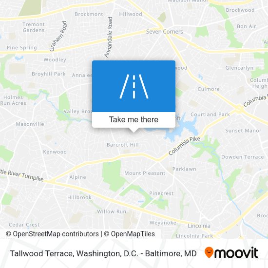 Tallwood Terrace map