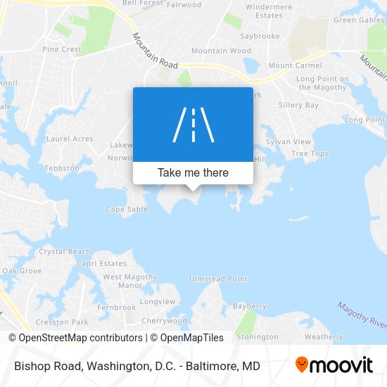 Bishop Road map