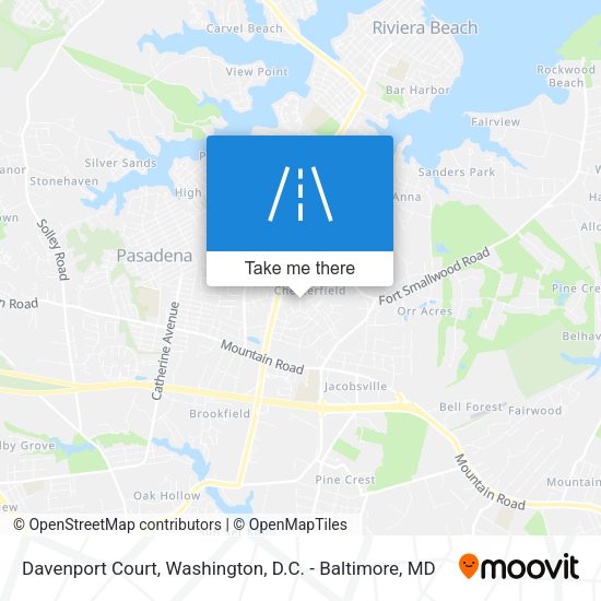 Davenport Court map