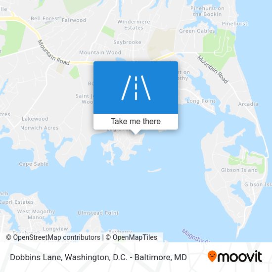 Mapa de Dobbins Lane