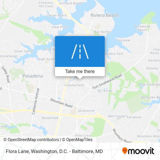 Mapa de Flora Lane