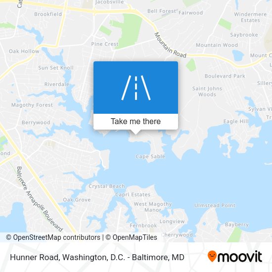 Mapa de Hunner Road