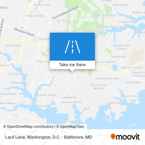 Lauf Lane map