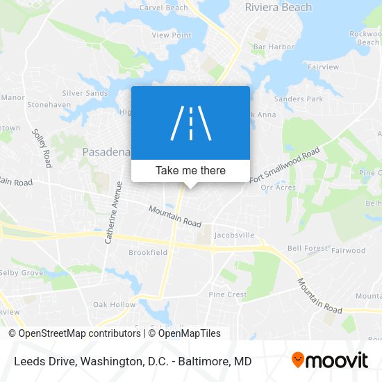 Leeds Drive map