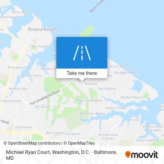 Mapa de Michael Ryan Court