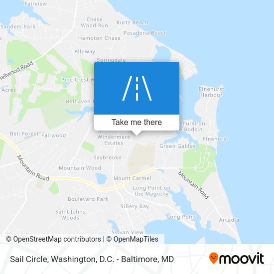 Sail Circle map
