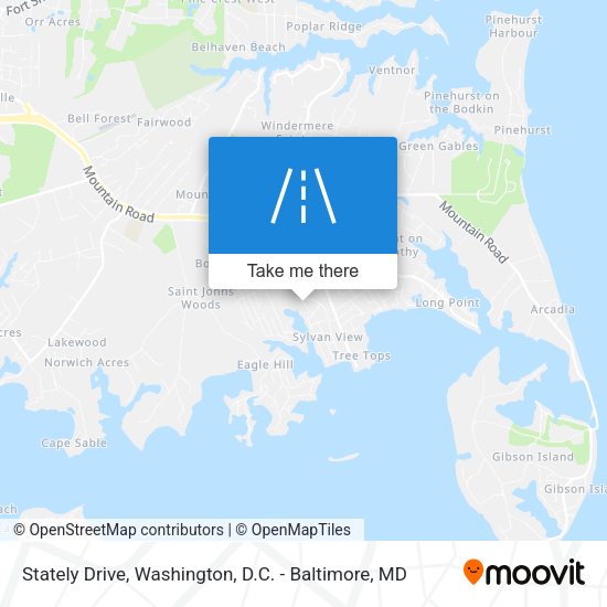 Stately Drive map