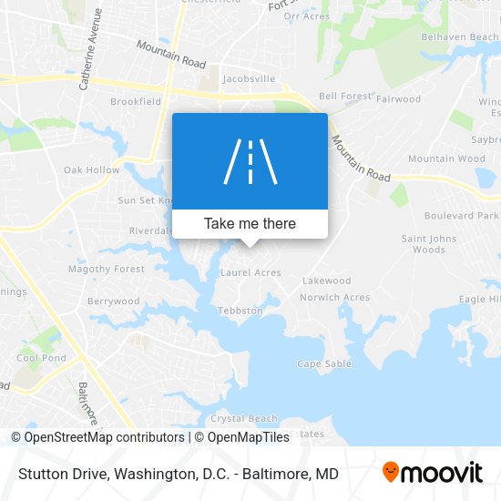 Mapa de Stutton Drive