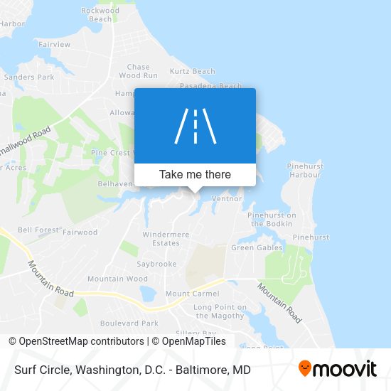 Surf Circle map