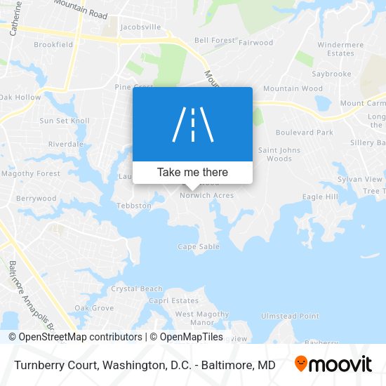 Mapa de Turnberry Court
