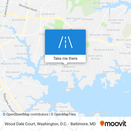 Wood Dale Court map