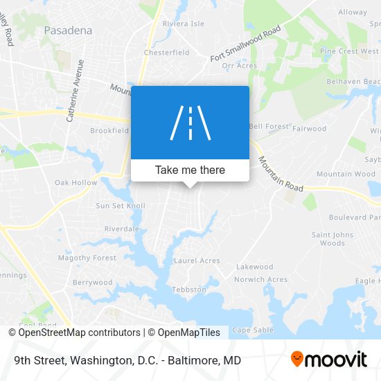 9th Street map