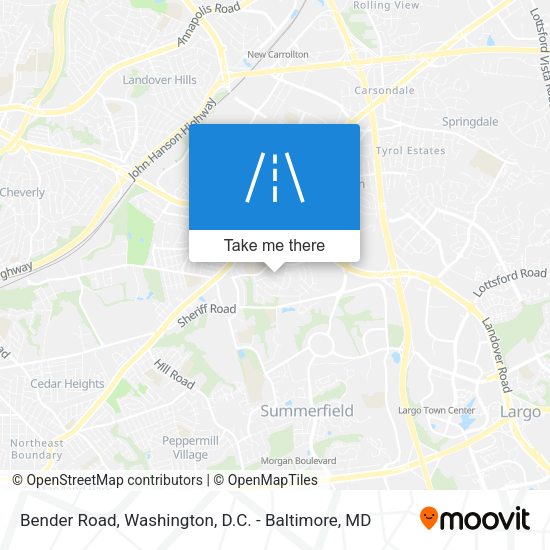Bender Road map