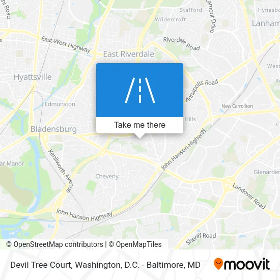 Devil Tree Court map