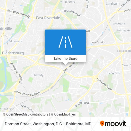 Dorman Street map