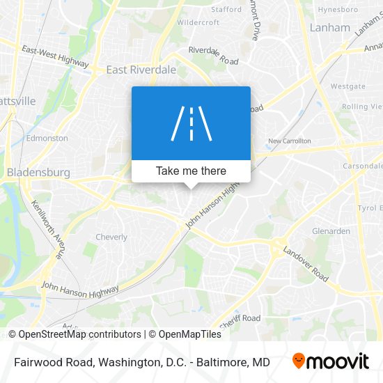 Fairwood Road map