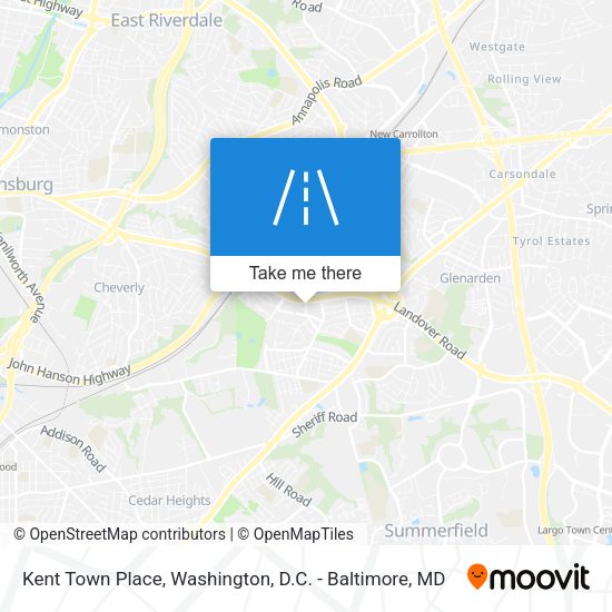 Kent Town Place map