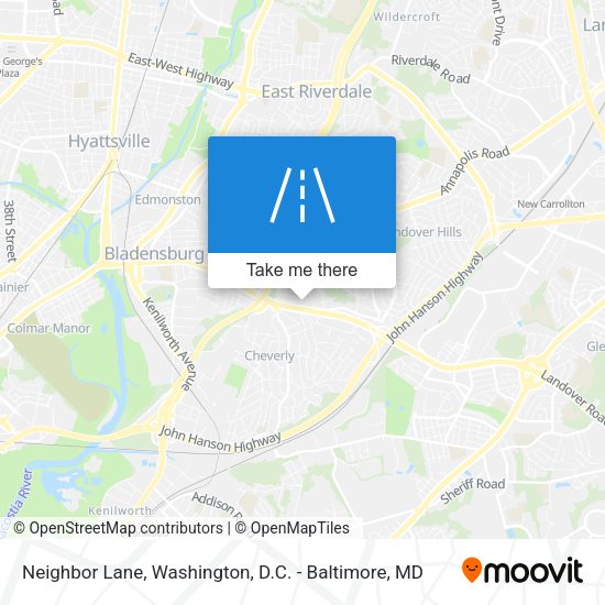 Neighbor Lane map