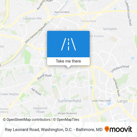 Ray Leonard Road map