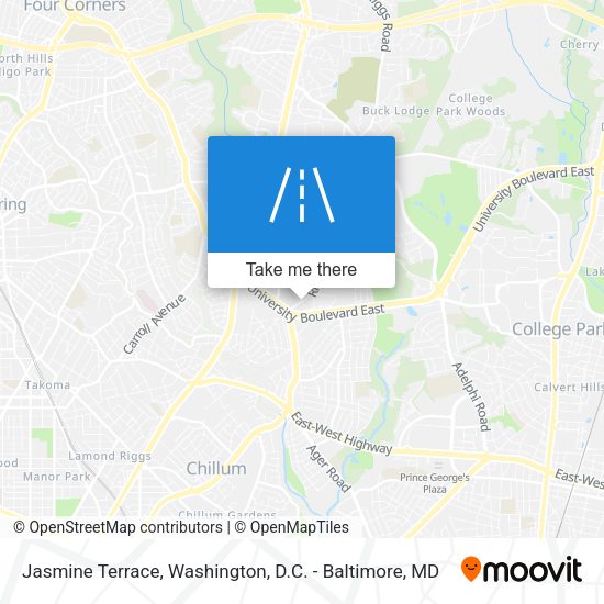 Jasmine Terrace map