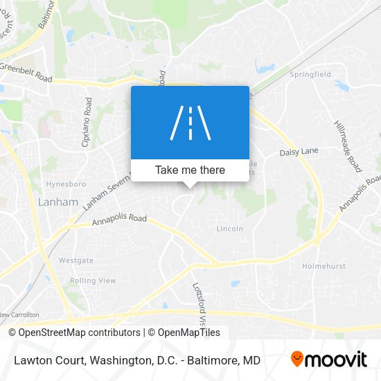 Mapa de Lawton Court