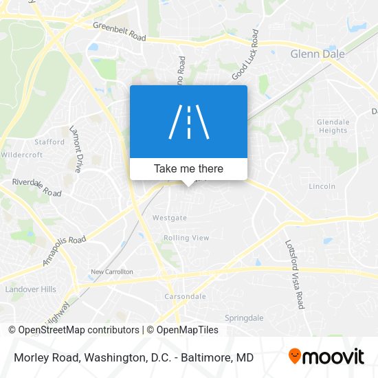 Morley Road map