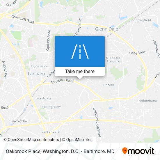 Oakbrook Place map